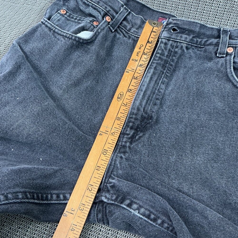 Vintage Arizona Jean Co. Mens Size 36x32 Soft Black Classic Fit Denim Jeans - Picture 6 of 10